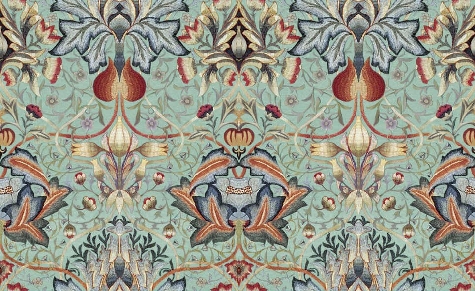 영화 〈아가씨〉 히데코의 방에는 왜 푸른빛이 감돌까? 프로덕션 디자인의 세계 13 05 벽지 디자인 Design