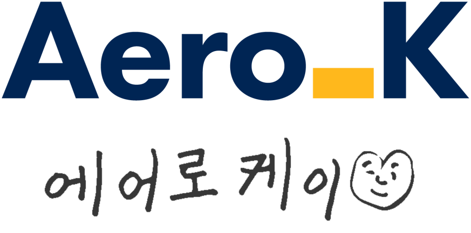 에어로케이, 청주에서 글로벌로 떠나는 여정 ① 2 AeroK Logotype Color RGB v1.000 down