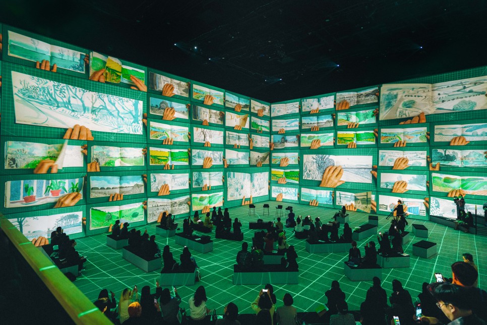 서울에서 만나는 데이비드 호크니 몰입형 전시, 라이트룸 서울 2 CREDIT 라이트룸 서울 2 min