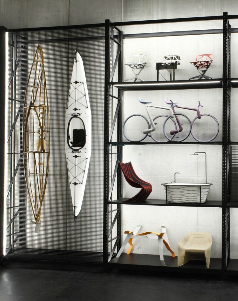 디자인 전시장이 된 박물관 창고, 전시 <X-D-E-P-O-T> 5 X D E P O T. Design process shelf Photo Patrizia Hamm