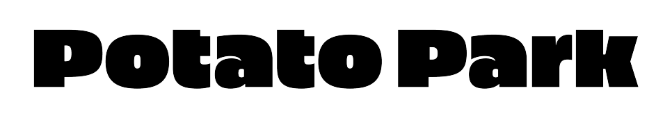 감자에 진심인 이들이 만든 공간, 감자유원지 ① 2 감자유원지 로고 로고타입먹 2