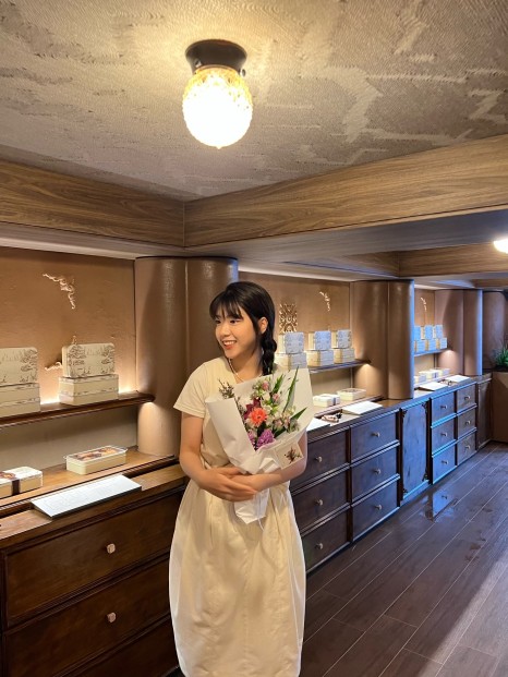 금쪽같은 프리미엄 약과 브랜드, 골든피스 ① 2 양지우 대표 인물 이미지