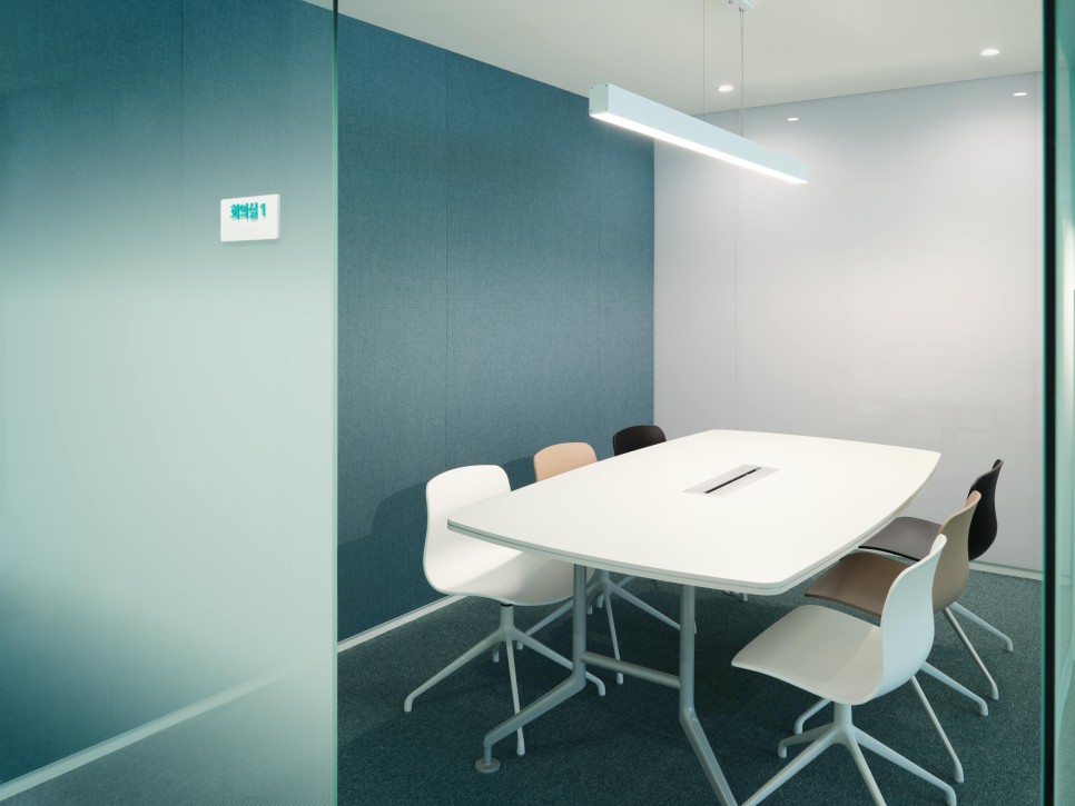 그릭요거트 브랜드 '요즘'의 신사옥은 어떤 모습일까? 12 회의실 2 min