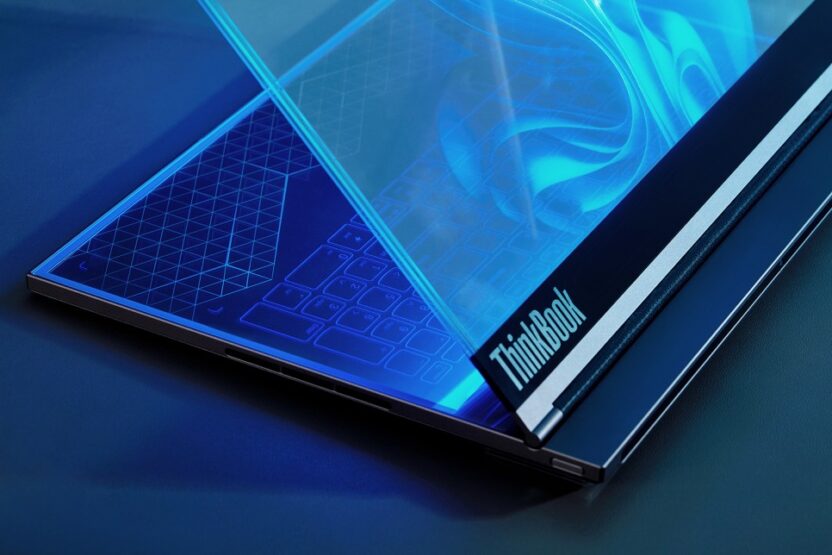 MWC 2024, 바르셀로나에서 만난 테크 아이템 4 6 레노버의 콘셉트 노트북에서 주목할 점은 투명 디스플레이뿐만 아니라 투명 키보드도 주목해야 한다.