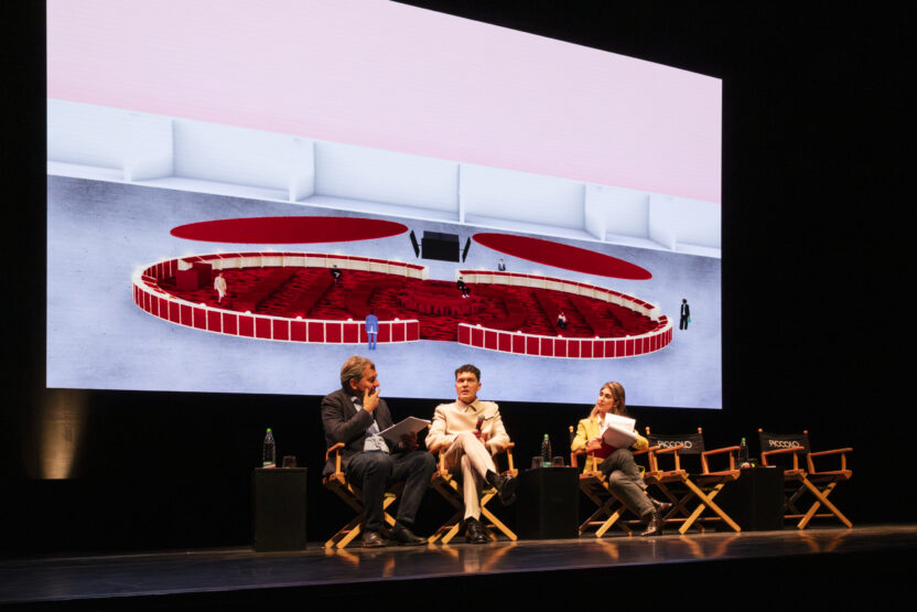미리 보는 밀라노 가구 박람회 2024 10 11 포르마판타스마는 아레나와 라이브러리를 설계했다. ⒸAndrea Mariani Courtesy of Salone del Mobile.Milano 1