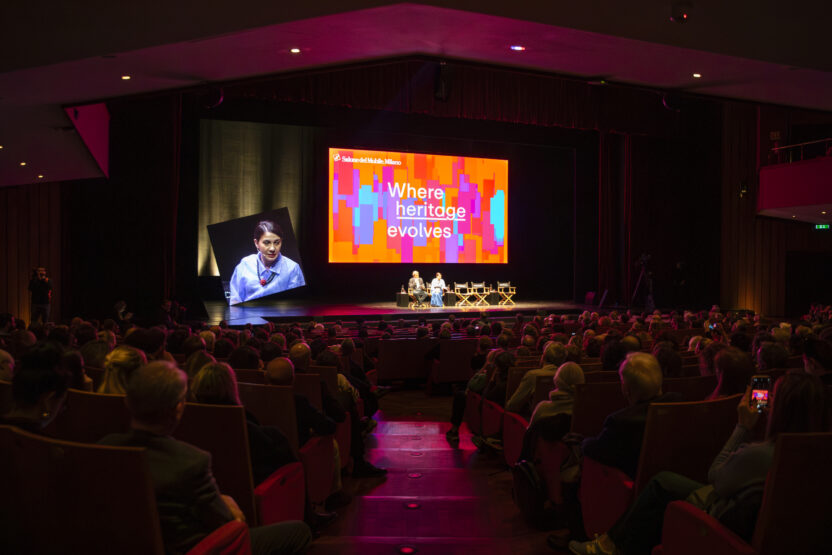 미리 보는 밀라노 가구 박람회 2024 2 3 밀란 현지의 프레스 프리뷰 모습. ⒸAndrea Mariani Courtesy of Salone del Mobile.Milano 2