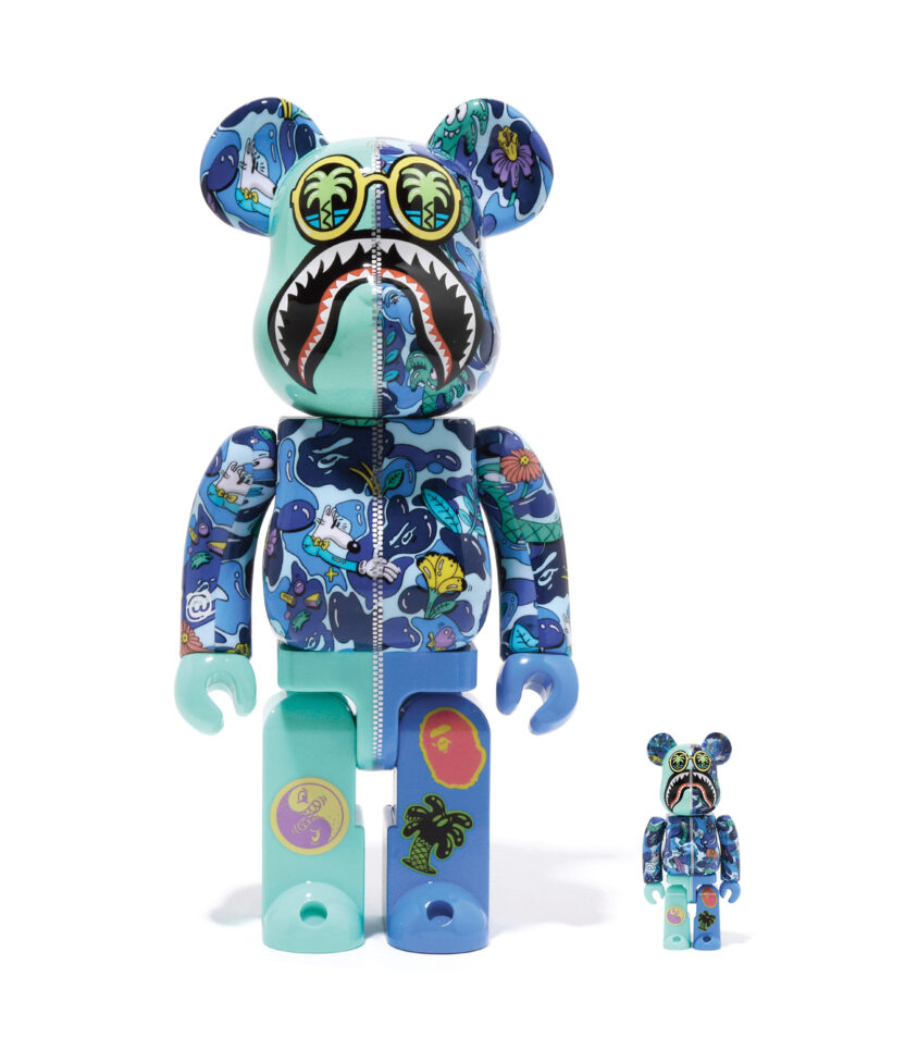 스티븐 해링턴 X BAPE, 2023, 메디콤 토이 제작 © Steven Harrington Artworks LLC © Medicom Toy © BAPE