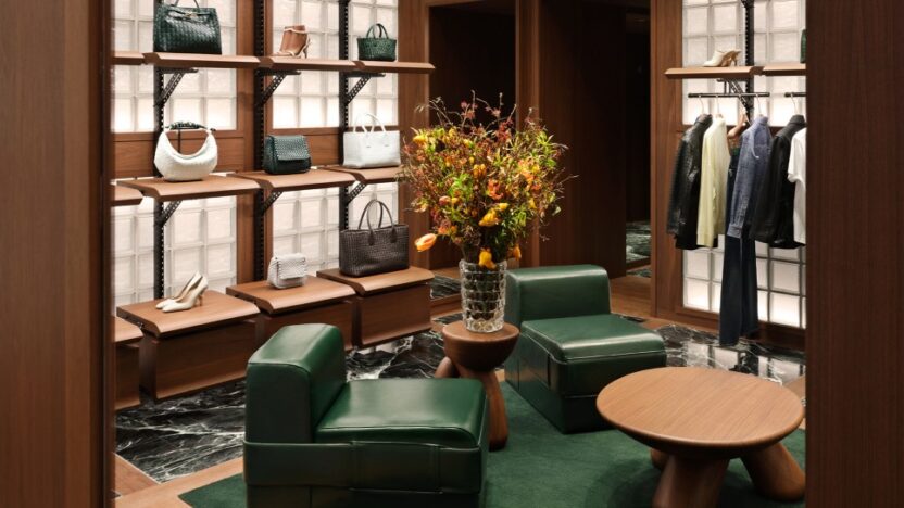 보테가 베네타 밀라노 부티크 공간 디자인 8 보테가 베네타 유서 깊은 비토리오 에마누엘레 2세 갤러리아에 밀 3