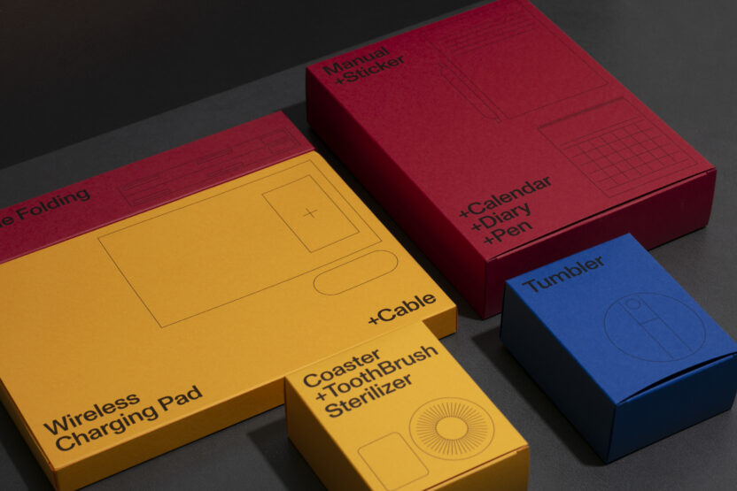 한샘 사진자료4 2 사내 임직원용 웰컴키트열었을 때