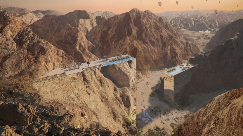 사우디 '네옴시티'가 선보일 친환경 리조트, 트레이암 2 393133953 741456398026415 9034133803890314065 n