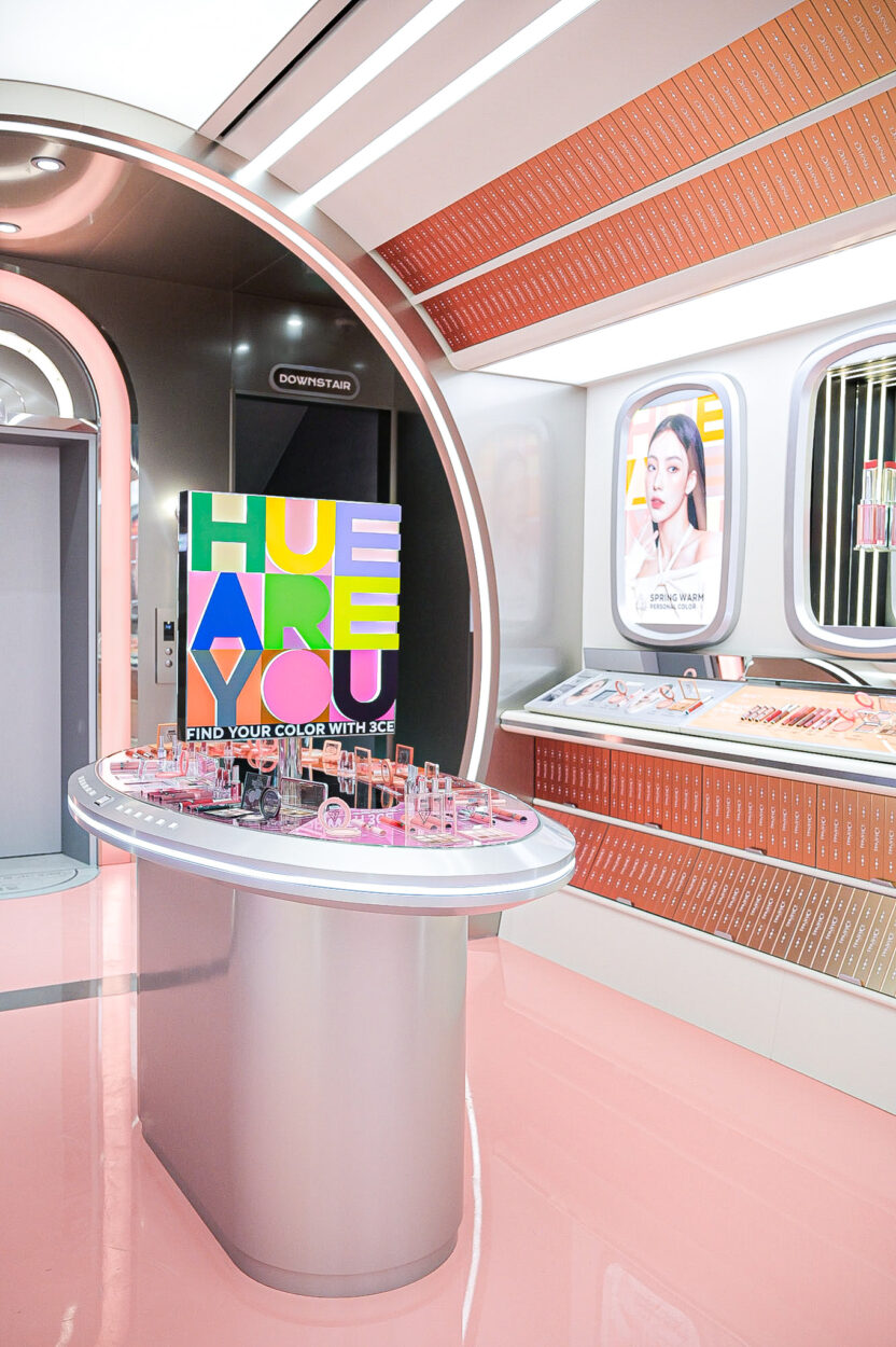 3CE 명동 플래그십 스토어 공간 디자인 2 @3CE MD 3F P 2 2 1