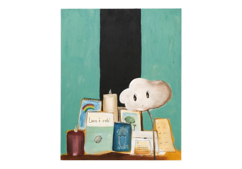 ArtBusan2024 biscuit gallery Miyu Yamada 미유 야마다 Memories 2023 Acrylic and mixed media on canvas 91 x 72.7cm