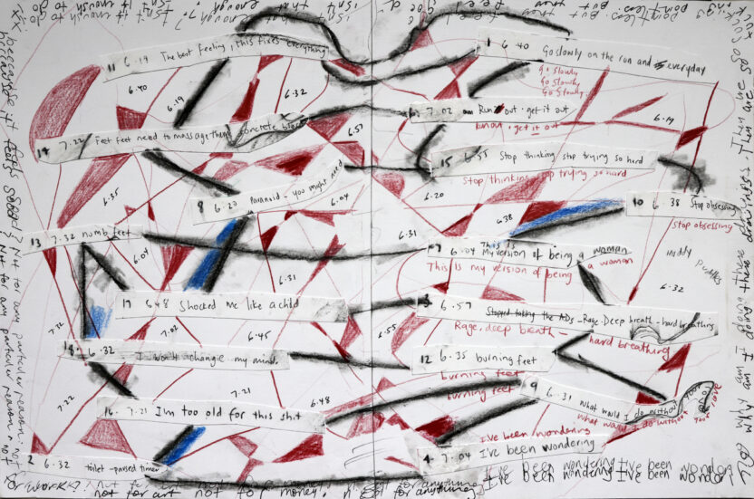 피크닉이 '달리기'를 바라보는 인문학적 관점 7 Cherine Fahd Data Drawing