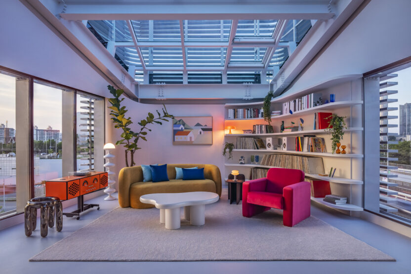 에어비앤비와 서울시의 만남, '스카이 스위트' 1 09 Sky Suite Airbnb Lounge Sunset Credit Mind Details 1