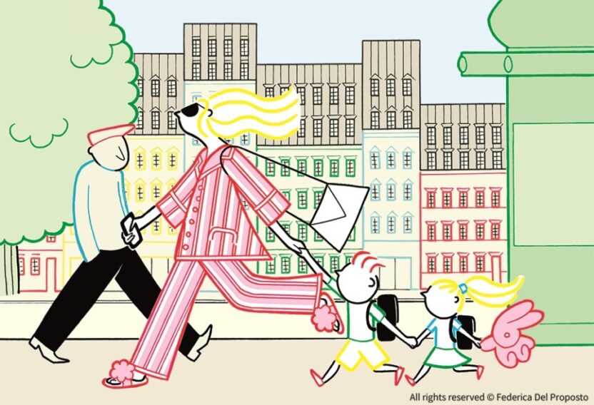 일러스트레이터가 된 파리의 건축가, 페데리카의 특별한 여정 1 1 5