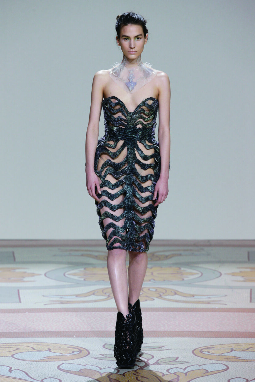 디지털 제조가 구축한 그로테스크의 미학 아이리스 반 헤르펜 (Iris Van Herpen) 8 140128000006464 O