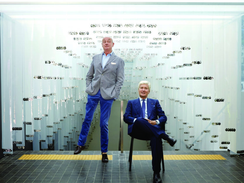 카르텔이 들려주는 '상상 사용법' CEO 클라우디오 루티, 디자이너 피에르 리소니 1 171026000000471 O