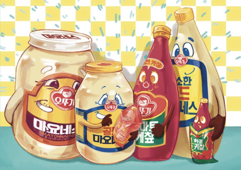 제2회 오뚜기 일러스트레이션 공모전 3 2. 최우수상 일반 부문 2403281520 이서희