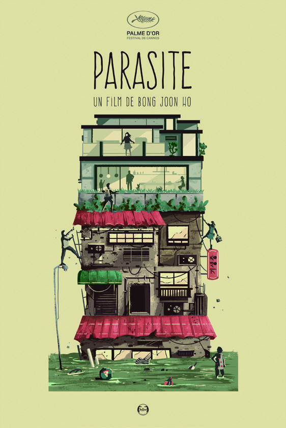 할 말 많은 영화 포스터, 영화 〈기생충〉을 둘러싼 디자인 3 200225000000214 O