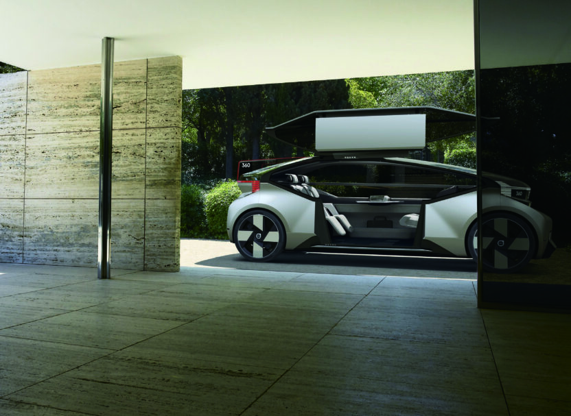 항공기 대신 단거리 여행의 새로운 대안 볼보 자율주행차의 미래 비전, 360c 1 200424000002149 O