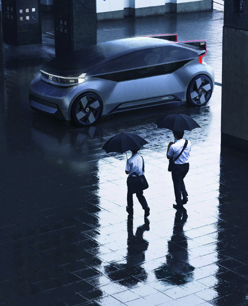 항공기 대신 단거리 여행의 새로운 대안 볼보 자율주행차의 미래 비전, 360c 3 200424000002152 O