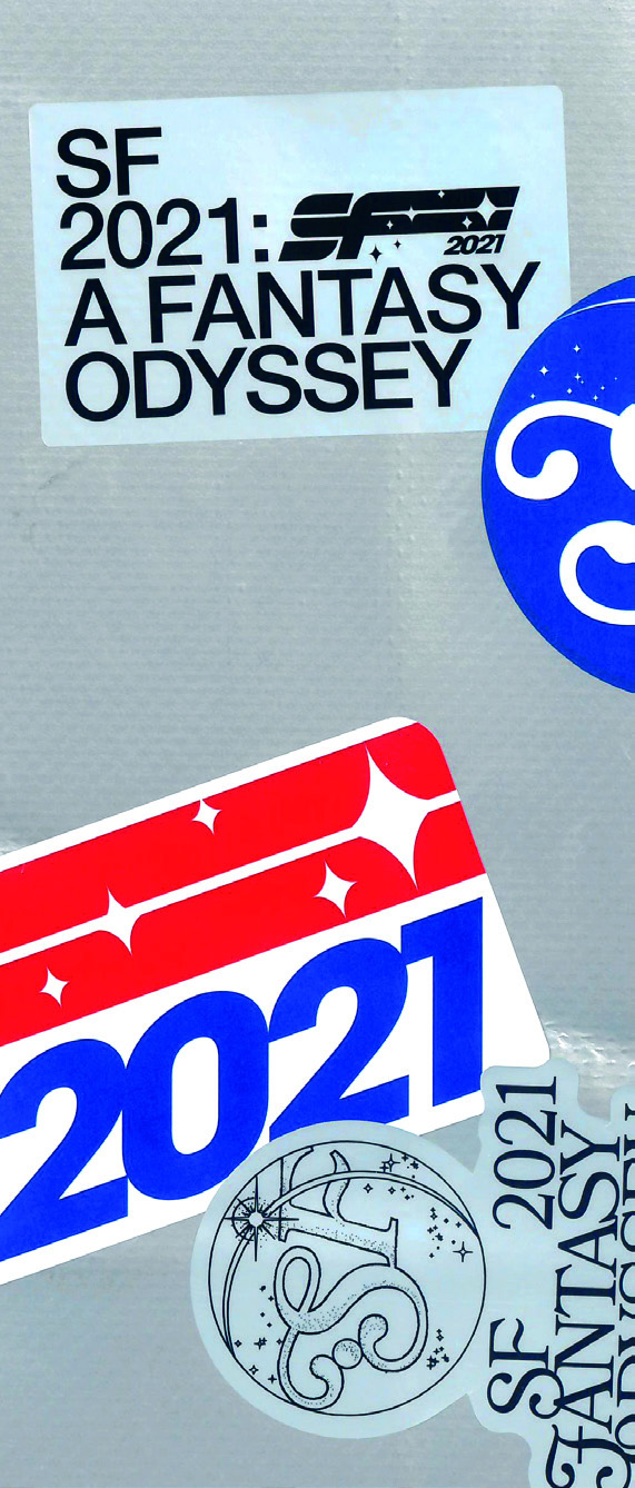 이것이 SF 디자인이다, 〈SF2021: 판타지 오디세이〉전 아이덴티티 2 210426000000328 O