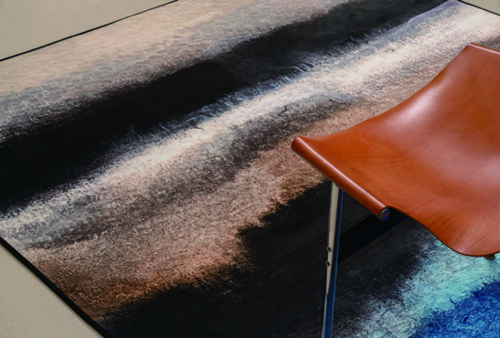 공간 디자이너가 그림을 그려 넣은 카펫 2 220103000000001 O