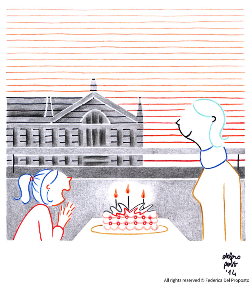 일러스트레이터가 된 파리의 건축가, 페데리카의 특별한 여정 4 4 5