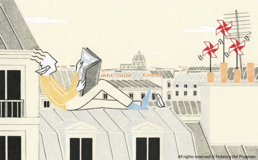 일러스트레이터가 된 파리의 건축가, 페데리카의 특별한 여정 5 5 5