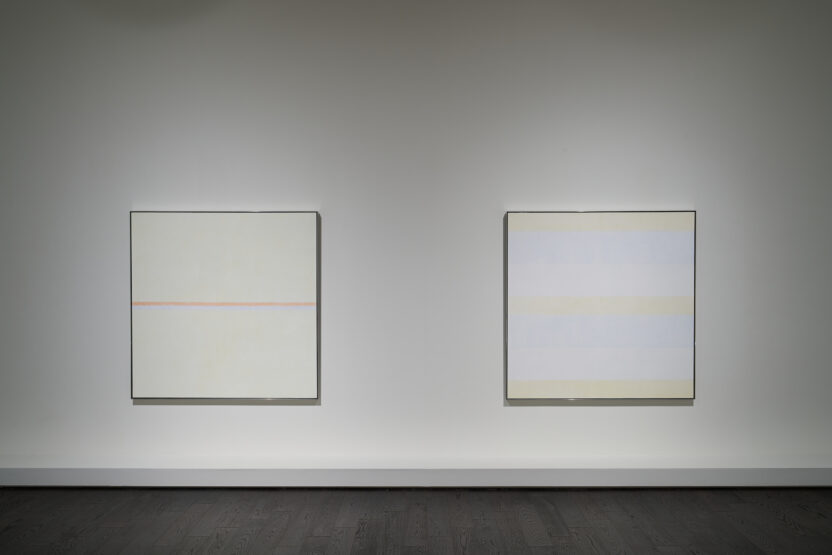 강릉 솔올미술관에서 비로소 마주한, 아그네스 마틴 7 솔올미술관 제공 아그네스마틴 완벽의순간들 전시전경 전시실 3 1