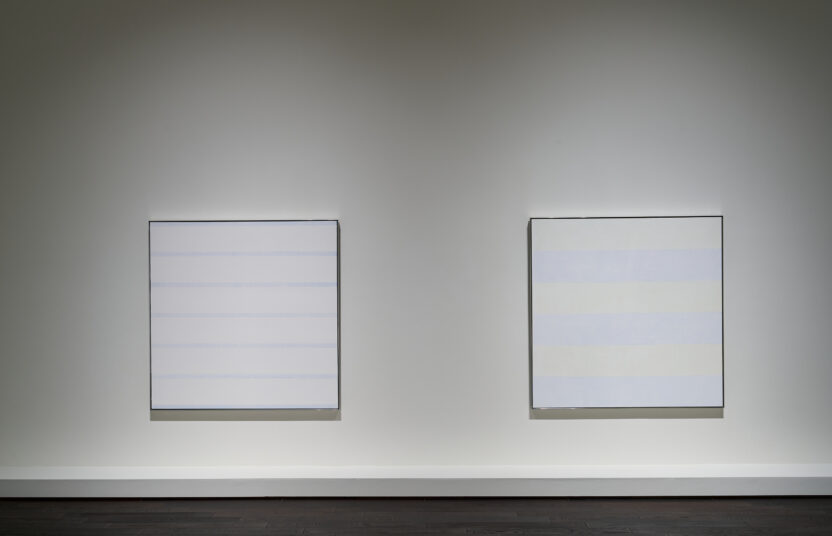 강릉 솔올미술관에서 비로소 마주한, 아그네스 마틴 8 솔올미술관 제공 아그네스마틴 완벽의순간들 전시전경 전시실 3 2