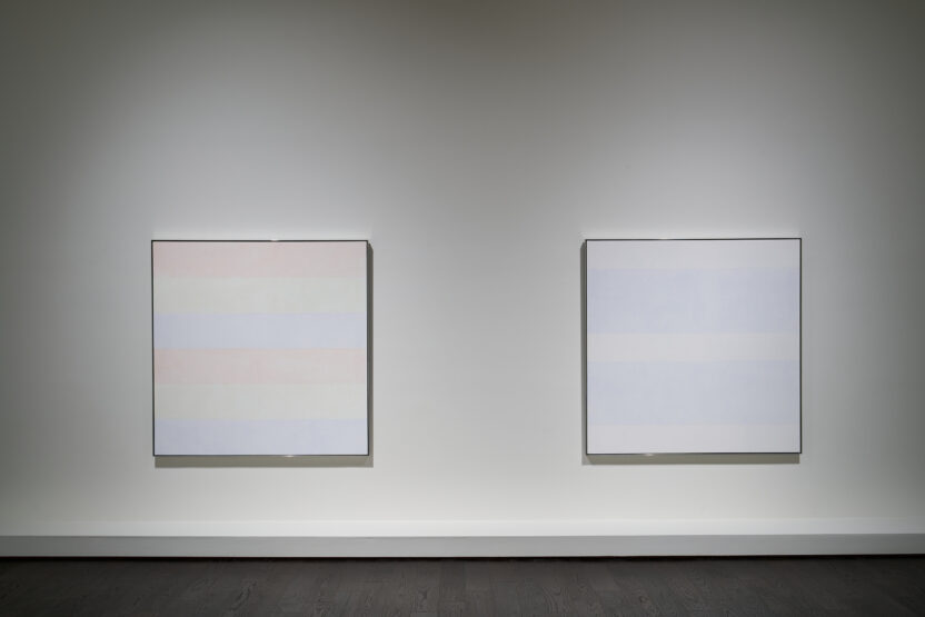 강릉 솔올미술관에서 비로소 마주한, 아그네스 마틴 9 솔올미술관 제공 아그네스마틴 완벽의순간들 전시전경 전시실 3 3