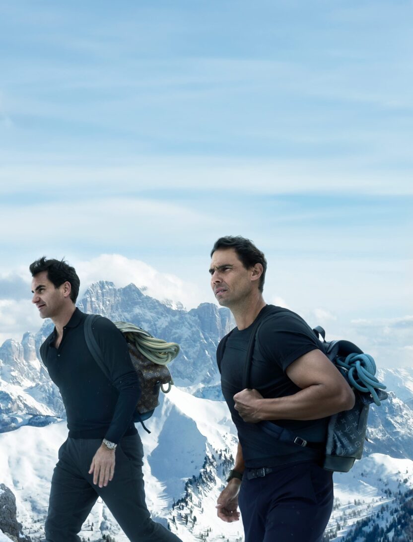 페더러와 나달이 함께한 루이비통의 새 캠페인 4 04