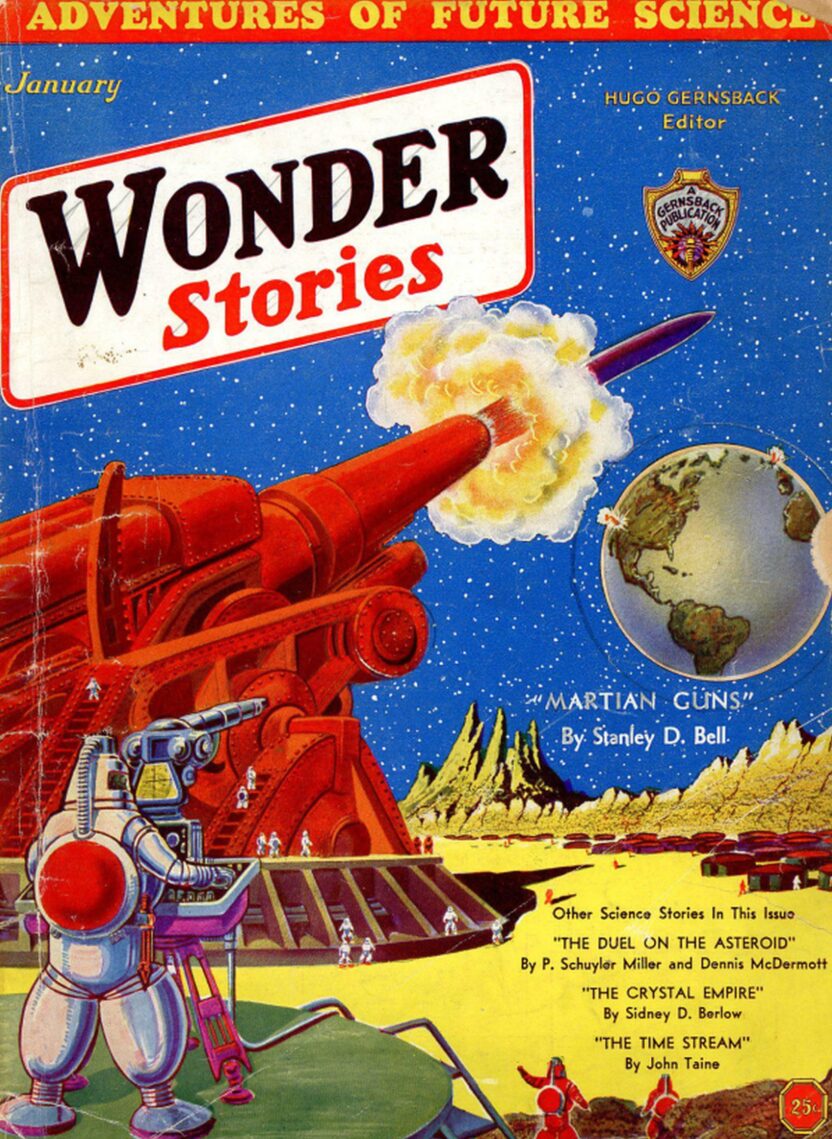 우주시대에서 메타버스까지, 공상과학 디자인을 말하다 7 07 VDM Science Fiction Design Hugo Gernsback Wonder Stories