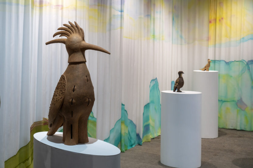 아트 파리 2024 이모저모 11 9 Katia Kameli Galerie 110 Veronique Rieel. ©Art Paris 2024 Marc Domage