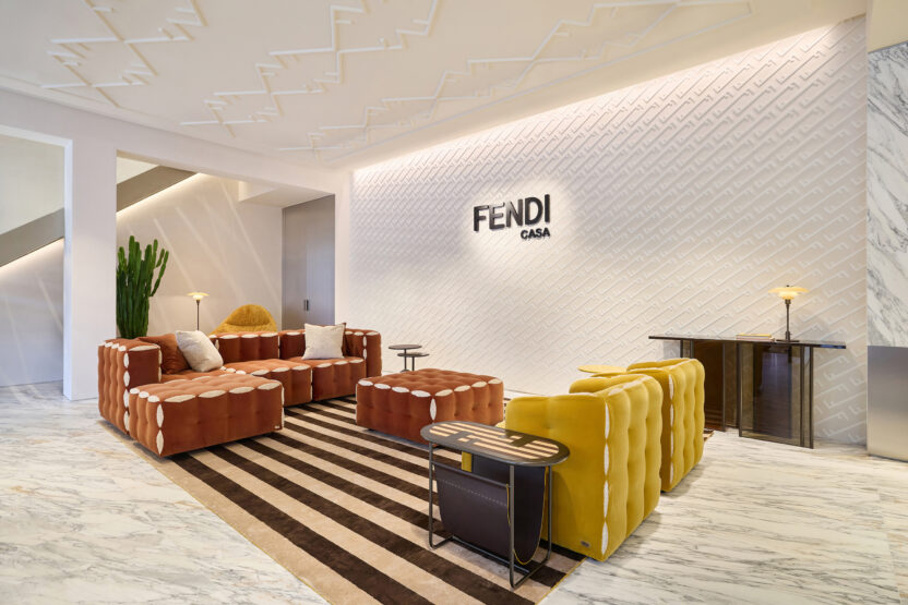 한국에 상륙한 FENDI Casa SEOUL 3 FENDI Casa 1층 4 FUN FENDI sofa