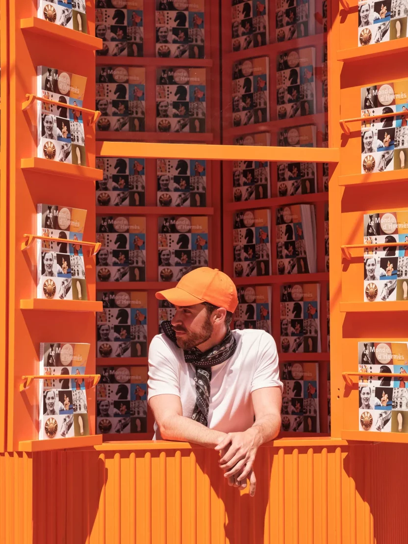 자라 카페? 에르메스 신문 가판대? 스페인 'Wozere Studio' 18 Hermes Kiosk BCN DSCF 2142 Marc Medina 875137b940