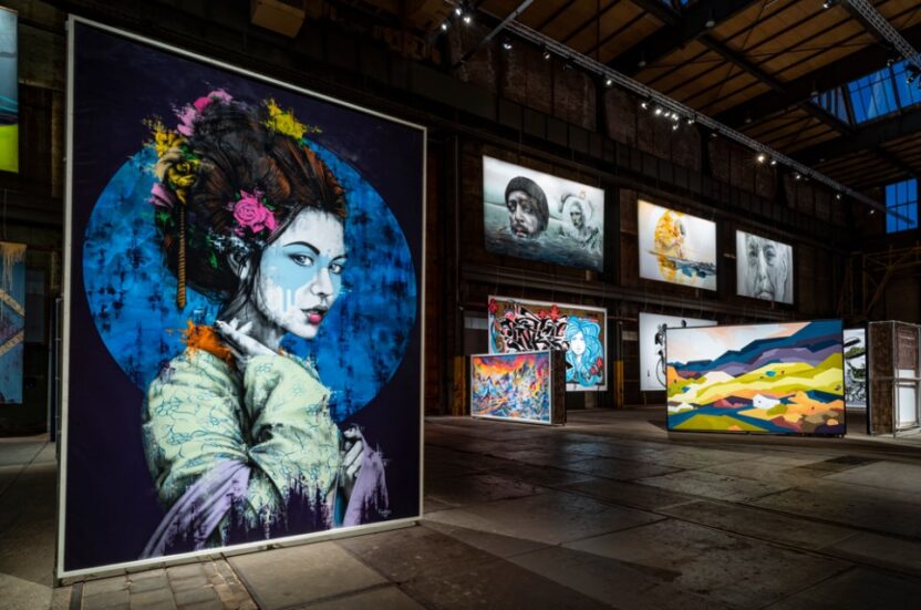 실제 벽화 크기로 만나는 스트리트 아트 작품들 6 스트라트뮤지엄 06