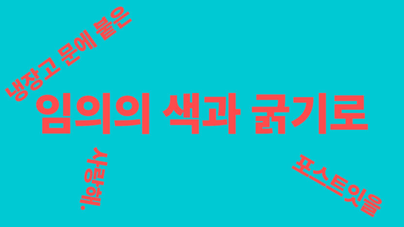 윤기와 구홍의 〈구홍과 윤기〉전 6 영상 작품 캡처 이미지1