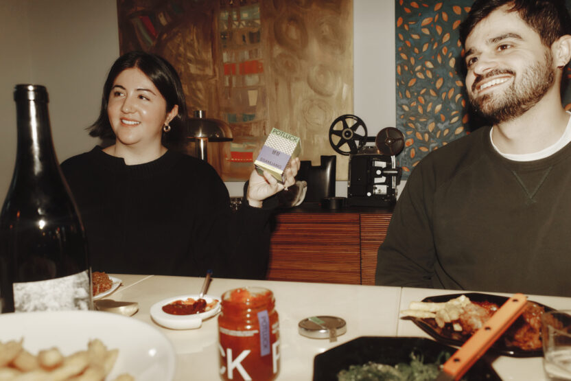 보자기의 색과 패턴을 입은 한국 식료품 브랜드 ‘포틀럭’ 5 20240108 potluck 0731