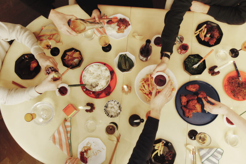 보자기의 색과 패턴을 입은 한국 식료품 브랜드 ‘포틀럭’ 4 20240108 potluck 1175 복사