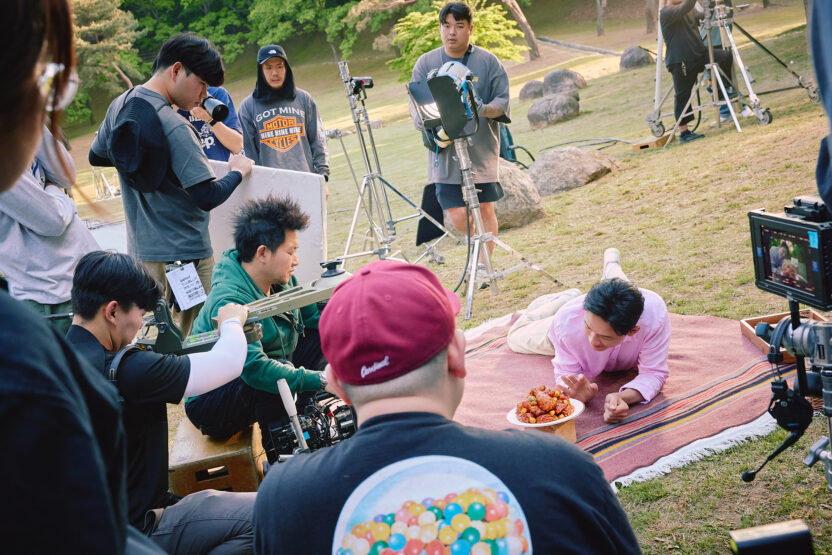 BHC쏘마치 광고현장사진 8