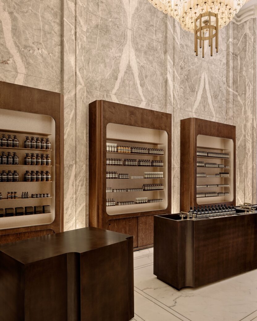 현대인의 감각을 사로잡는 이솝 공간 미학 5 Large JPEG Aesop US Store Wall Street 07