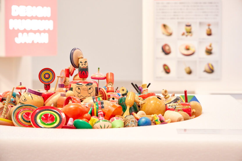 〈디자인의 발견: 디자인 뮤지엄 재팬을 향해〉전 3 ★Tsujikawa Koichiro Himeji Hyogo Prefecture Spinning top 2