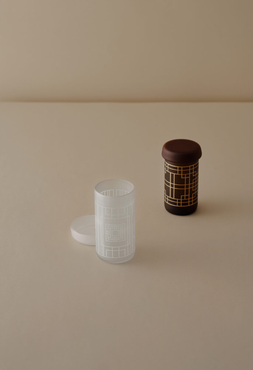 한옥의 사랑방에서 영감을 얻다, 공예 상품 시리즈 '사랑(SARANG)' 6 2 1 박선민