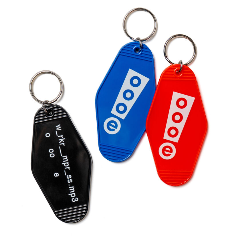 워크룸 프레스의 사운드 시리즈 oooe 5 OOOE KEYRING