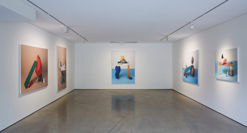 조각, 회화, 사진으로 만든 현대판 십장생도의 모습은? 1 《Good Luck 십장생》 전시장 전경2 김희선 촬영 뮤지엄한미 제공