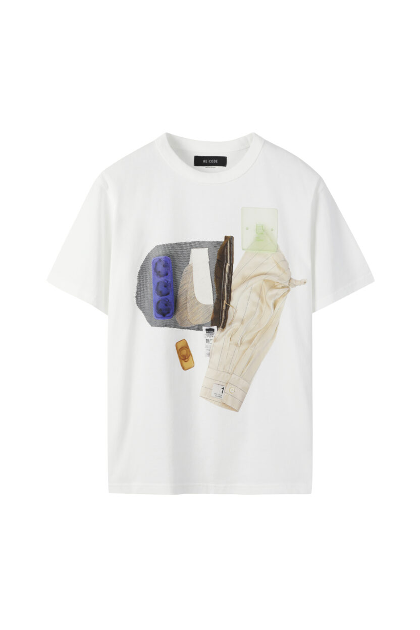 집 짓는 미술가, 서도호의 상상은 현실이 된다? 16 아트선재센터 X 서도호 X 래코드 협업 티셔츠 프린트 디자인 래코드 제공. © 2024. 서도호 래코드 2