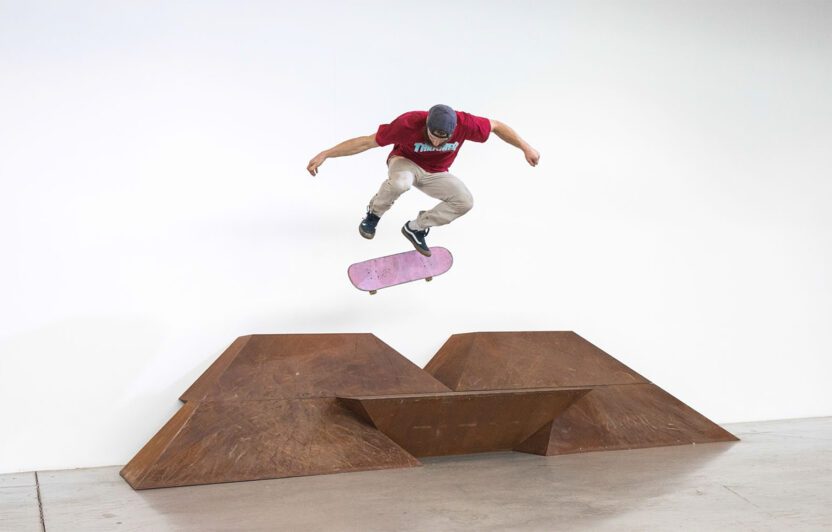 퐁피두 센터에 설치된 스케이트파크 4 퐁피두 스케이트파크 04