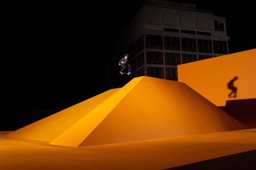 퐁피두 센터에 설치된 스케이트파크 9 퐁피두 스케이트파크 09